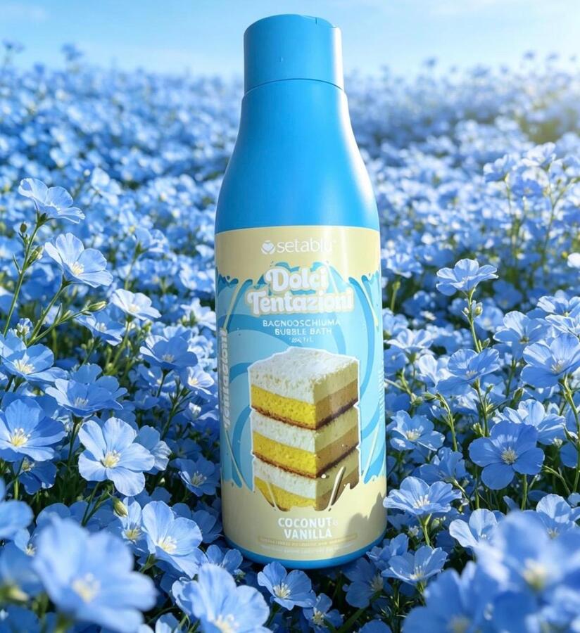SETA BLU DOLCI TENTAZIONI BAGNOSCHIUMA DA 200 ML [Conf. da 6 pezzi]