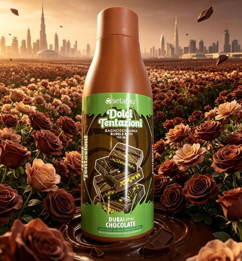 SETA BLU DOLCI TENTAZIONI BAGNOSCHIUMA DA 200 ML [Conf. da 6 pezzi]