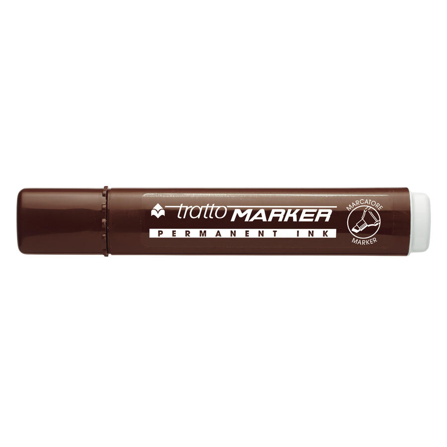 Pennarello Marcatore MARKER Punta Scalpello TRATTO - conf. 12 pz