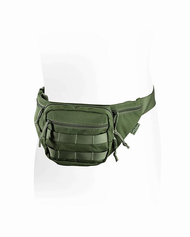 OPENLAND Fanny Pack – Marsupio Tattico Multifunzione con Sistema MOLLE