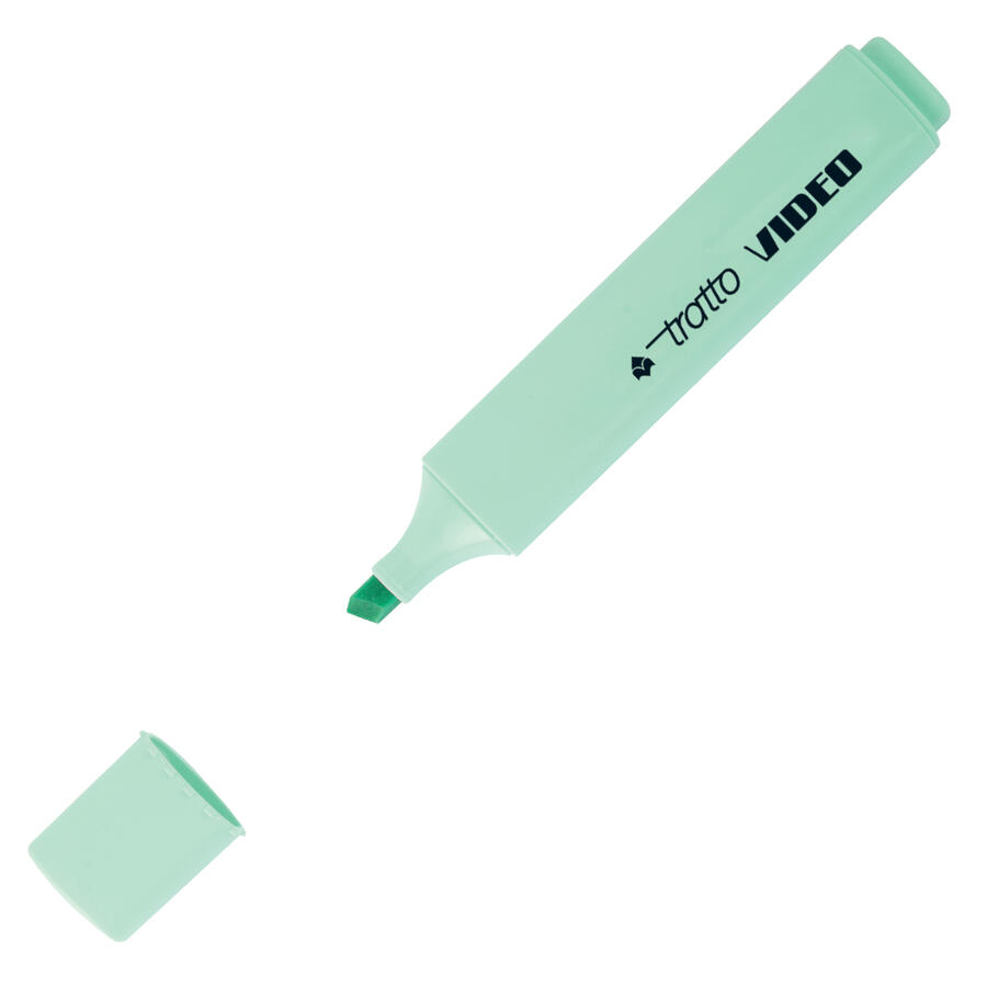 Evidenziatore VIDEO PASTEL Colore Pastello TRATTO - conf. 12 pz