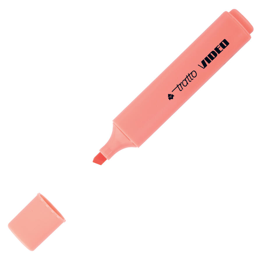 Evidenziatore VIDEO PASTEL Colore Pastello TRATTO - conf. 12 pz