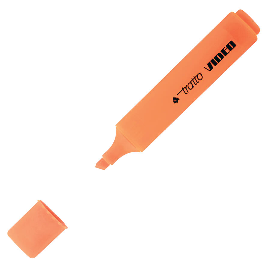 Evidenziatore VIDEO Colore Fluo TRATTO - conf. 12 pz