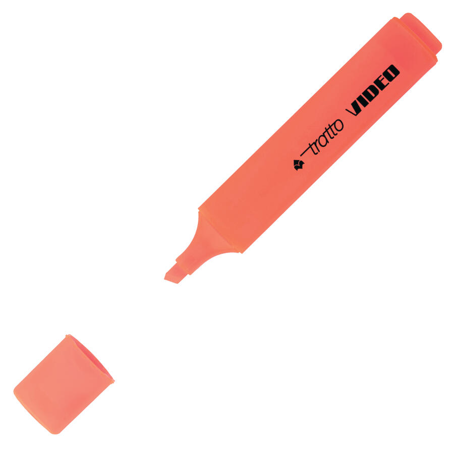 Evidenziatore VIDEO Colore Fluo TRATTO - conf. 12 pz