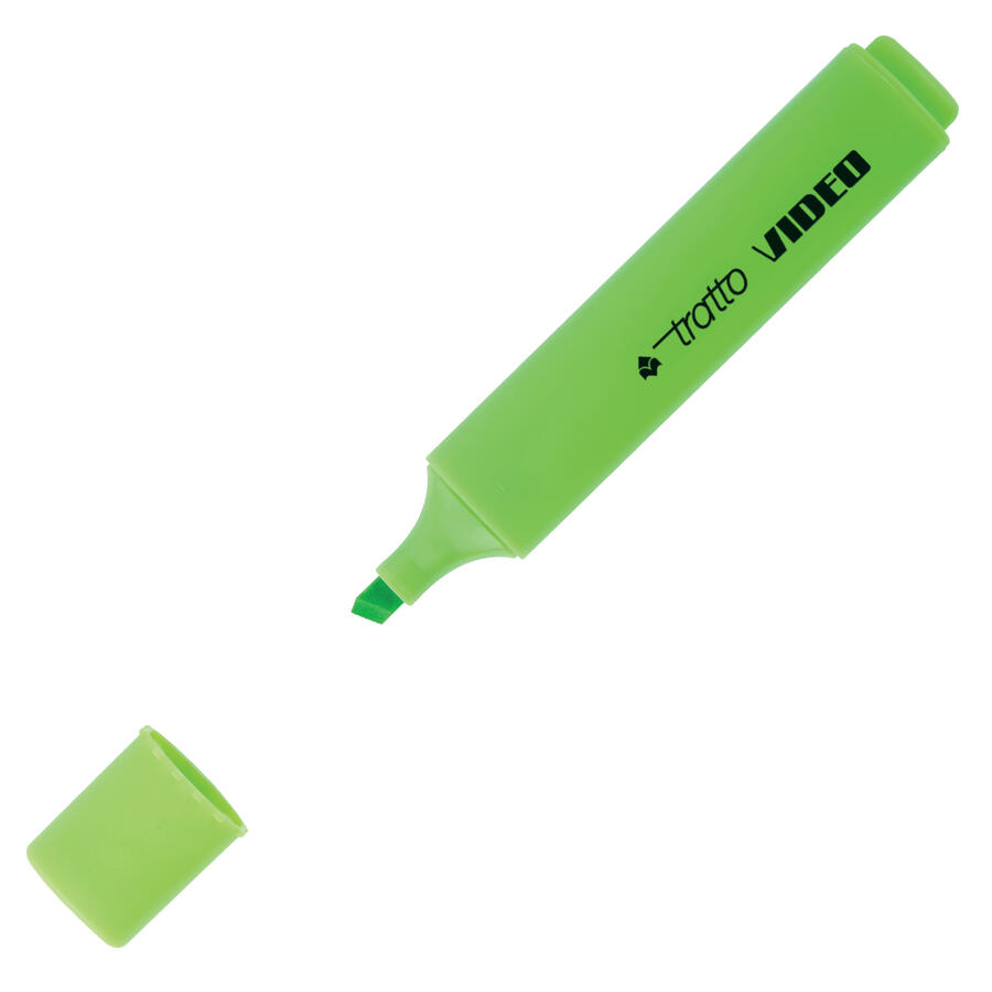 Evidenziatore VIDEO Colore Fluo TRATTO - conf. 12 pz