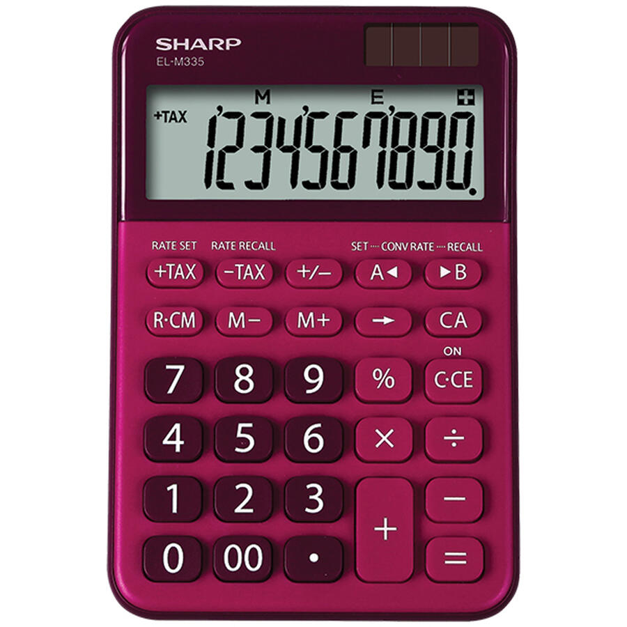 Calcolatrice da Tavolo, EL M335 10 cifre,SHARP