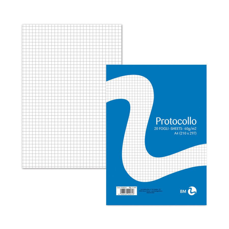 Risma Carta Protocollo A4 60 gr BM - conf. 20 pz