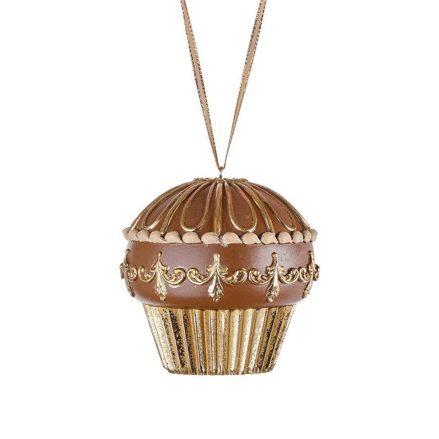 L'Oca Nera Pendente Chocolate Dreams — decorazione natalizia da appendere in resina, 6 fantasie