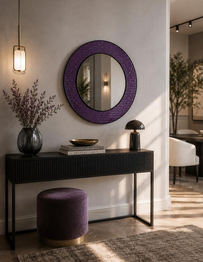 Specchio "Trendy" tondo