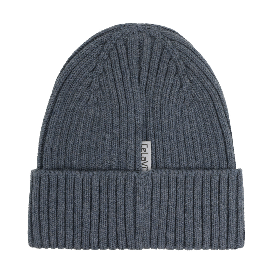 Berretto CeLaVi Beanie Knitted – 50% Merino 50% Cotone | Colori Burlwood, Stormy Weather, Navy