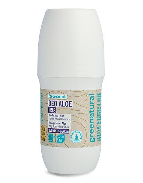 Greenatural BioDeodorante Con Acido Ialuronico & Aloe - ECOBIO Roll-on 75 ml