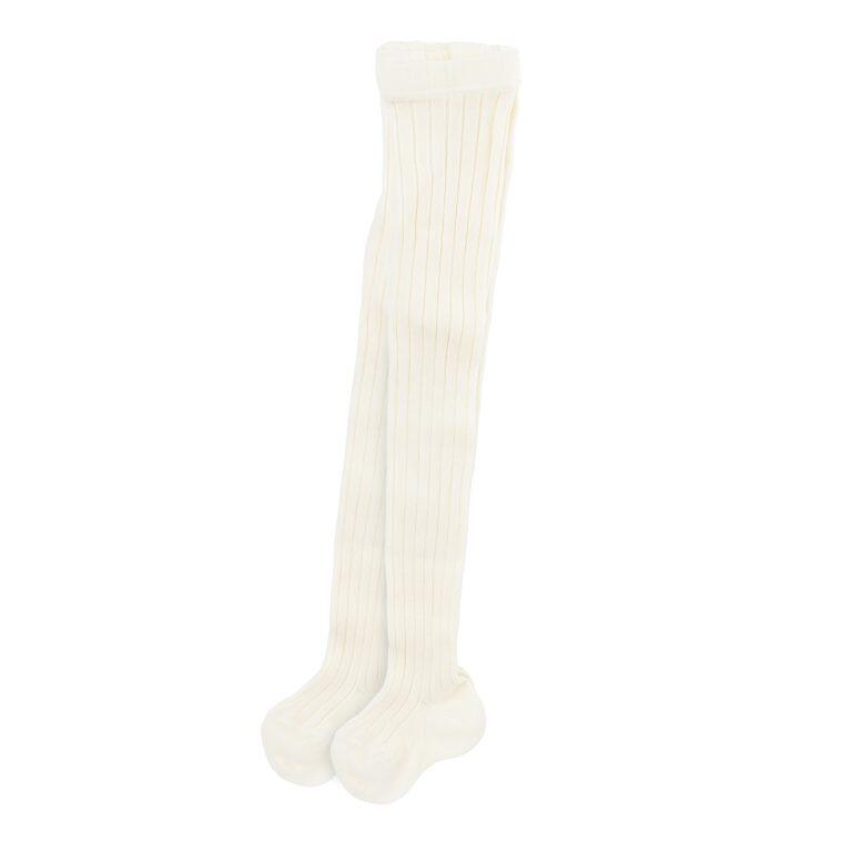 Collant a Costine in Cotone – Beige & Linen | Morbidi ed Elasticizzati