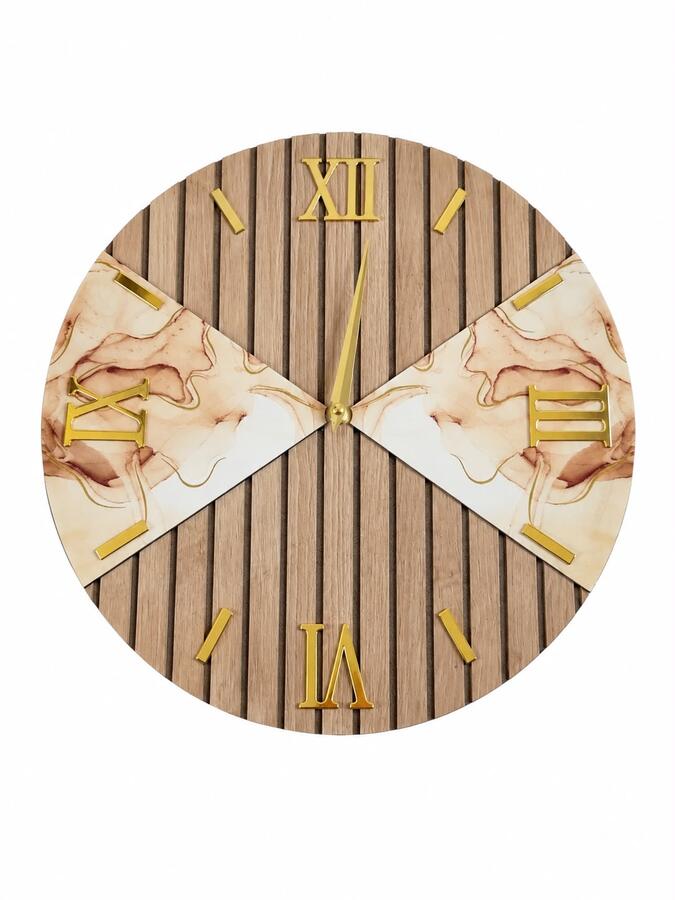 Orologi da parete artigianali di design – Eleganza, marmo e dettagli dorati