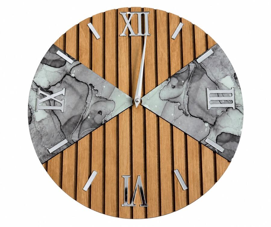Orologi da parete artigianali di design – Eleganza, marmo e dettagli dorati