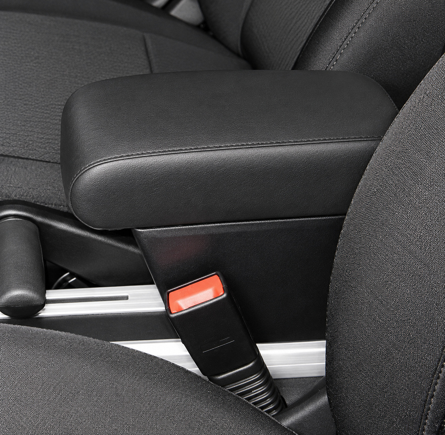 Adjustable armrest with storage for Mini Paceman