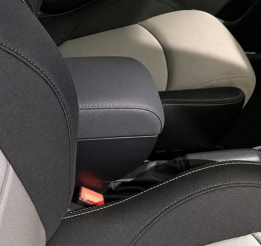 Adjustable armrest with storage for Alfa Romeo Mito (2014-2018)