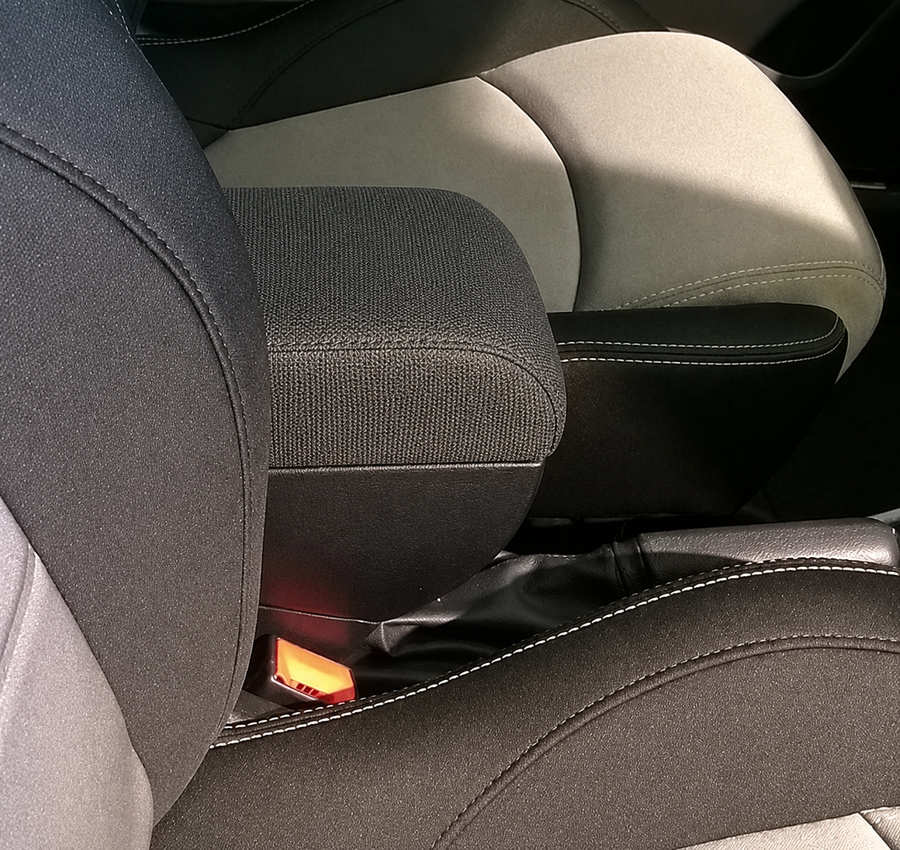 Adjustable armrest with storage for Alfa Romeo Mito (2014-2018)