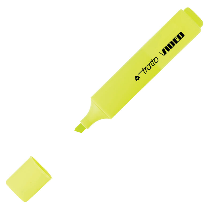 Evidenziatore VIDEO Colore Fluo TRATTO - conf. 12 pz