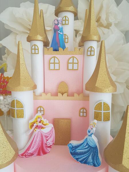 Tema Principesse 13pz topper torta