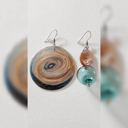 Orecchini Asimmetrici #352