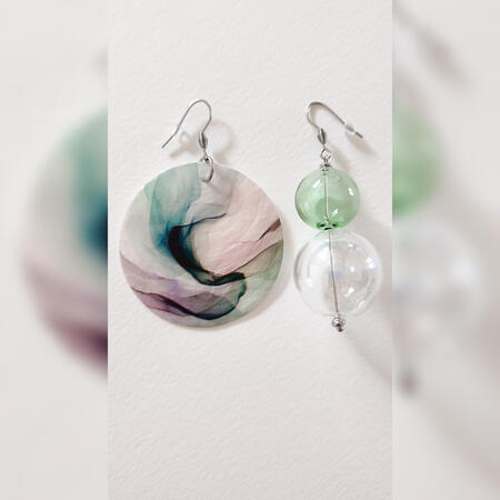 Orecchini Asimmetrici #355