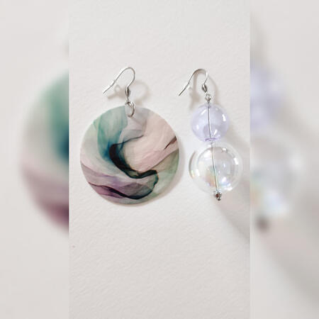 Orecchini Asimmetrici #356