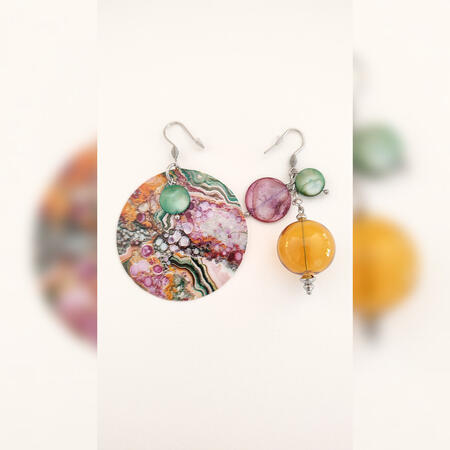 Orecchini Asimmetrici #359