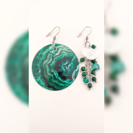 Orecchini Asimmetrici #360