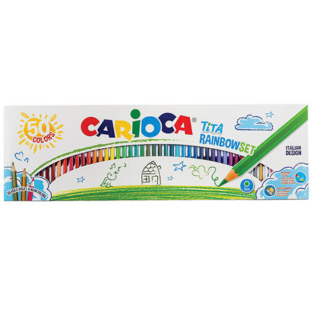 Pastelli Assortiti TITA Rainbow CARIOCA - conf. 50 pz