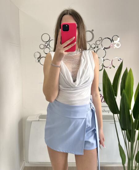 NOVITÀ Body smanicato con pizzo