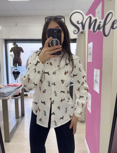 NOVITÀ Camicia cagnolini