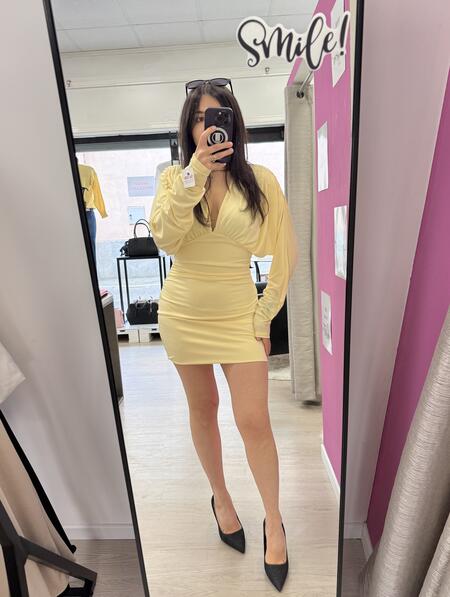 NOVITÀ Abitino scollo a V fronte/retro