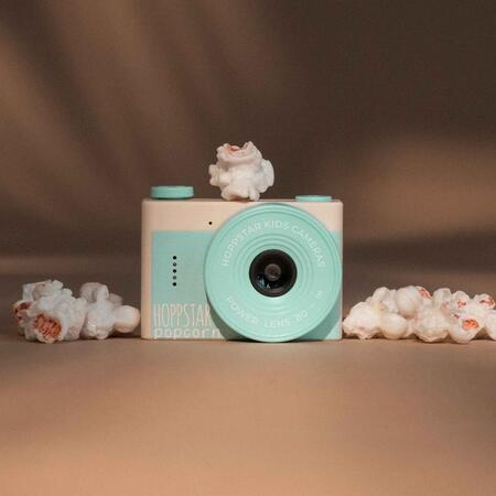 Hoppstar Popcorn – Fotocamera per bambini leggera, tascabile e facile da usare - Colori assortiti