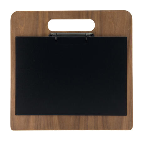 Porta Menù A4 CHOPPING in Legno SECURIT