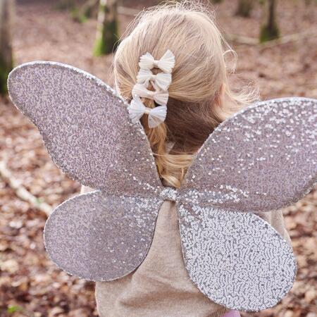 Set 4 Fermagli con Fiocchi in Tulle Brillante - Rockahula Kids