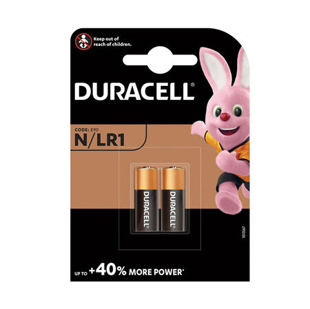 Batteria / Pila 1,5V (MN9100) LR1 per Telecomandi DURACELL - conf. 2 pz
