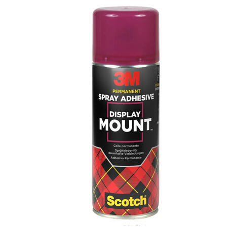 Adesivo Spray DISPLAY MOUNT Trasparente per Superfici Difficili 400 ml 3M