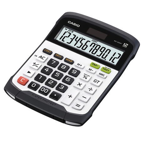 Calcolatrice da Tavolo WATER PROOF WD-320MT 12 Cifre CASIO