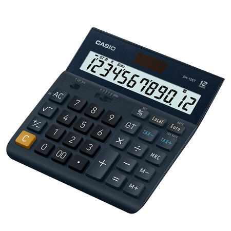 Calcolatrice da Tavolo DH-12BK 12 cifre CASIO