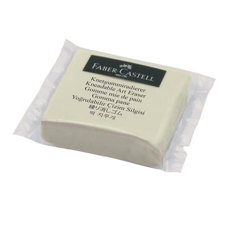 Gomma Pane Bianca Quadrangolare FABER CASTELL - conf. 18 pz
