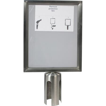 Display Porta Avvisi A4 per Colonnina Securit