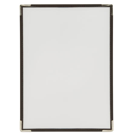 Porta Menu' A4 CRYSTAL Trasparente Rinforzato SECURIT - conf. 3 pz