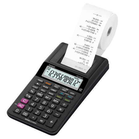 Calcolatrice Scrivente da Tavolo HR-8RCE 12 Cifre CASIO