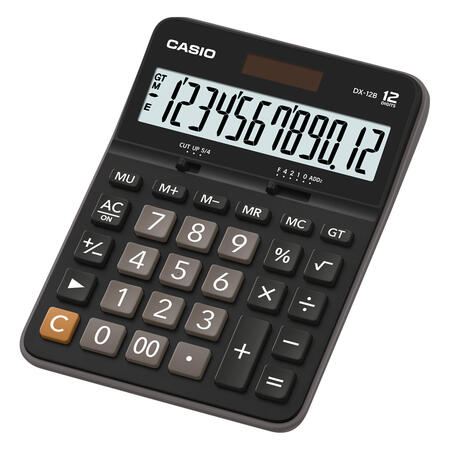 Calcolatrice da Tavolo DX-12B 12 Cifre CASIO